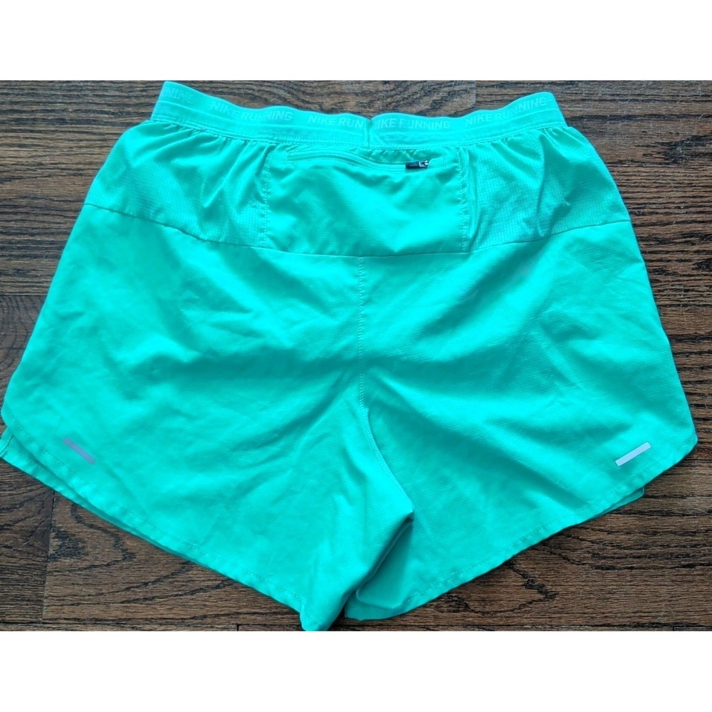 Nike Men's Dri-FIT Stride 5" Running Shorts Lined Green Sz M DM4755-369 - Picture 6 of 9